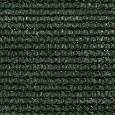 vidaXL Pânză parasolar, verde închis, 3x4x5 m, HDPE, 160 g/m²