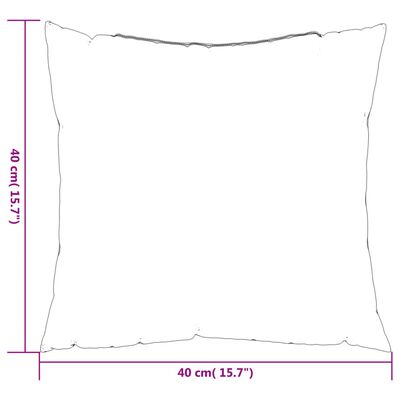 vidaXL Perne de canapea, 4 buc., antracit, 40x40 cm, textil