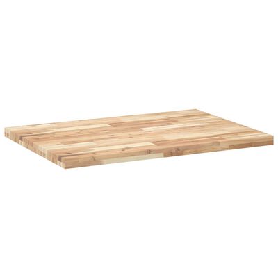 vidaXL Blat de birou netratat, 120x70x4 cm, lemn masiv de acacia