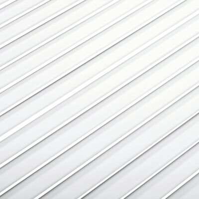 vidaXL Uși dulap design lambriu 2 buc. alb 69x49,4 cm, lemn masiv pin