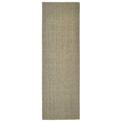 vidaXL Covor din sisal pentru stâlp de zgâriat, gri taupe, 80x250 cm