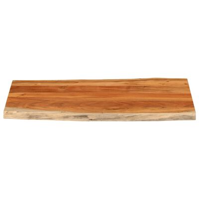 vidaXL Blat masă, 120x60x3,8cm, dreptunghiular lemn acacia margine vie