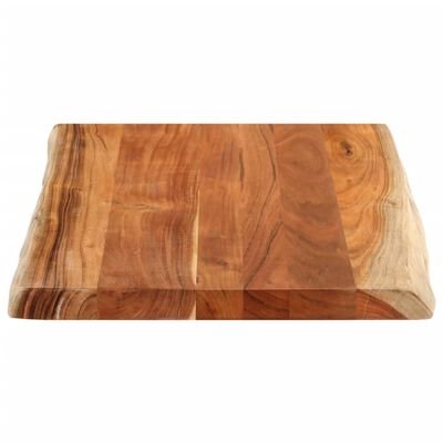 vidaXL Blat masă, 90x60x3,8 cm, dreptunghiular lemn acacia margine vie