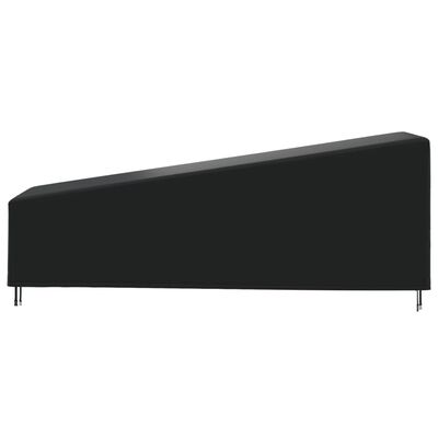 vidaXL Husă pentru șezlong, negru, 210x80x45/75 cm, Oxford 420D