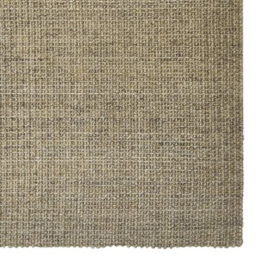 vidaXL Covor din sisal pentru stâlp de zgâriat, gri taupe, 80x250 cm