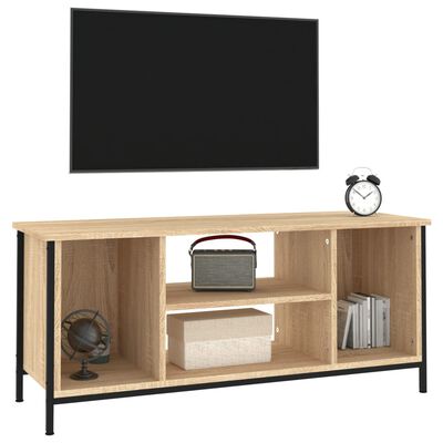 vidaXL Comodă TV, stejar sonoma, 102x35x45 cm, lemn prelucrat