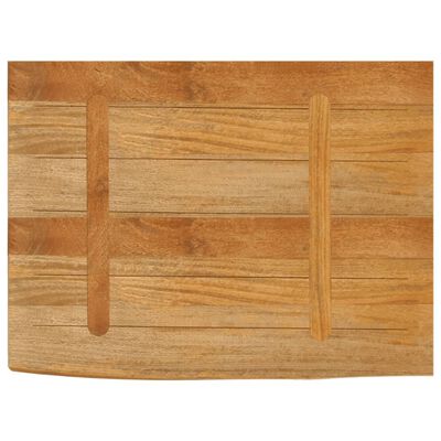 vidaXL Blat de masă contur organic 80x60x3,8 cm lemn masiv de mango