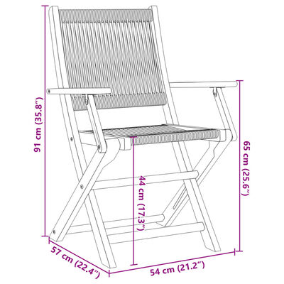 vidaXL Set mobilier bistro, 3 piese, gri, polipropilenă și lemn masiv