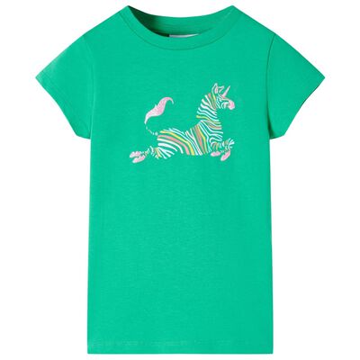 Tricou pentru copii, verde, 128