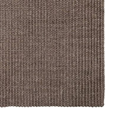 vidaXL Covor din sisal natural, maro, 80x300 cm