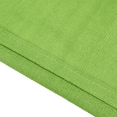 vidaXL Covor pentru cort, verde deschis, 250x400 cm, HDPE