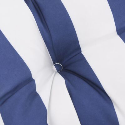 vidaXL Perne de bancă, 2 buc., dungi albastre și albe, textil oxford
