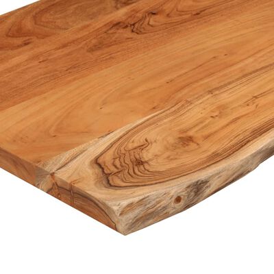 vidaXL Blat masă pătrat, 60x60x2,5 cm lemn masiv acacia contur natural