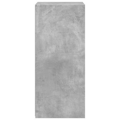 vidaXL Dulap, gri beton, 45x41x93 cm, lemn prelucrat