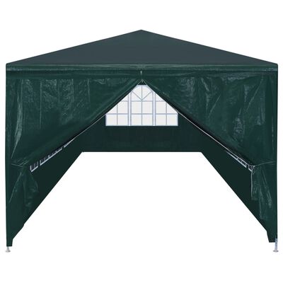 vidaXL Cort de petrecere, verde, 3 x 12 m