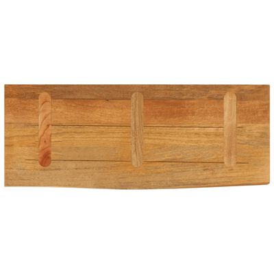 vidaXL Blat de masă contur organic 90x20x2,5 cm lemn masiv de mango