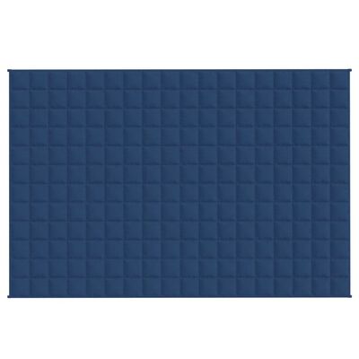 vidaXL Pătură anti-stres, albastru, 122x183 cm, 5 kg, material textil