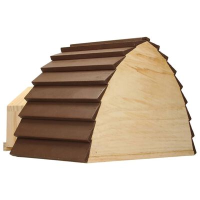 ProGarden Casă pentru arici, 34,5x20x23,5 cm, lemn cu scoarță de copac