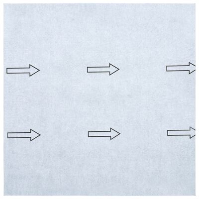 vidaXL Plăci de pardoseală autoadezive, 55 buc., gri, PVC, 5,11 m²