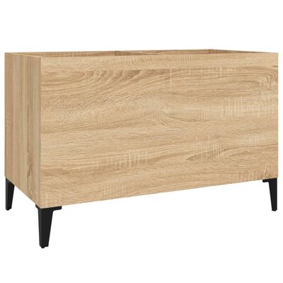 vidaXL Dulap pentru discuri stejar sonoma 74,5x38x48 cm lemn prelucrat