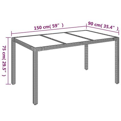 vidaXL Set mobilier de grădină cu perne, 5 piese, gri, poliratan