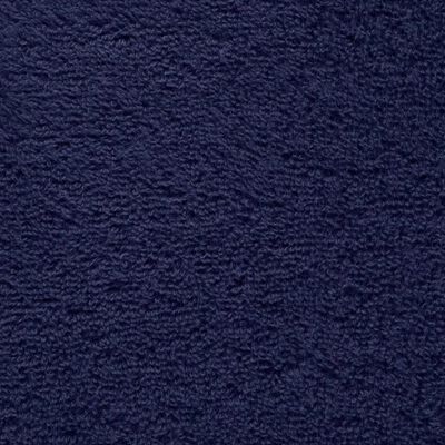 vidaXL Prosoape de baie premium SOLUND 10buc albastru 100x150cm 600gsm