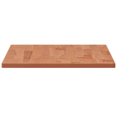 vidaXL Blat de masă 100x50x1,5 cm dreptunghiular, lemn masiv de fag