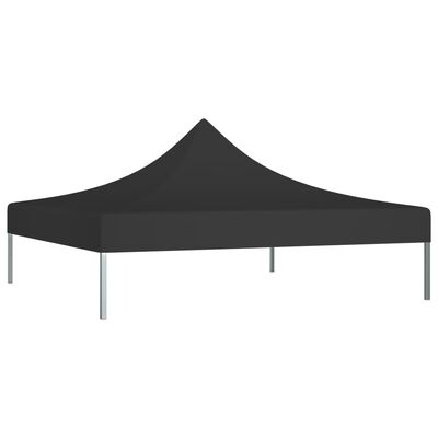 vidaXL Acoperiș pentru cort de petrecere, negru, 3 x 3 m, 270 g/m²