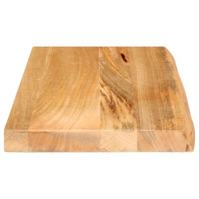 vidaXL Blat de masă contur organic 50x20x2,5 cm lemn masiv de mango