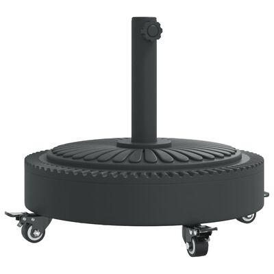 vidaXL Suport umbrelă pentru stâlpi Ø38 / 48 mm, 27 kg, rotund