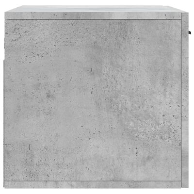 vidaXL Dulap de perete, gri beton, 60x36,5x35 cm, lemn prelucrat