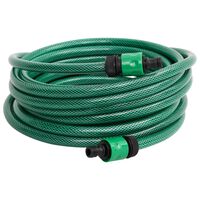 vidaXL Furtun de piscină, verde, 10 m, PVC