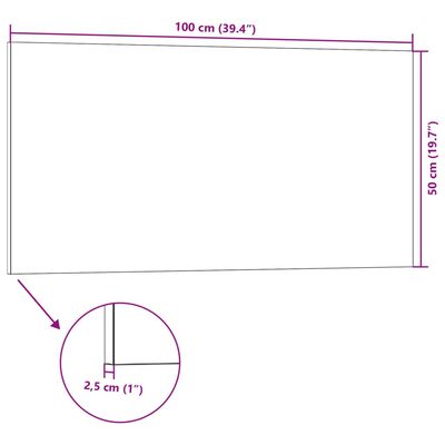 vidaXL Panouri de perete 3D, 5 buc., gri, 100x50 cm, EPS