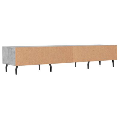 vidaXL Comodă TV, gri beton, 150x36x30 cm, lemn prelucrat