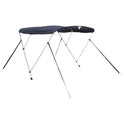 vidaXL Parasolar Bimini 3 arcuri pereți din plasă 183x(154-167)x137 cm