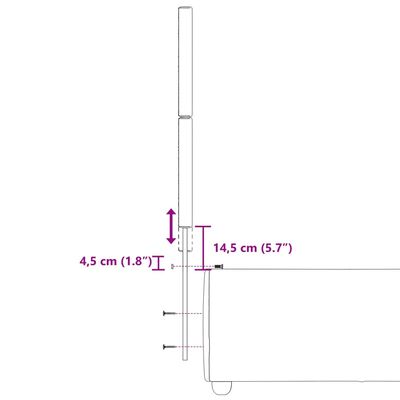 vidaXL Pat box spring cu saltea, gri deschis, 90x200 cm, textil