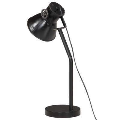vidaXL Lampă de birou 25 W, negru, 17x17x60 cm, E27