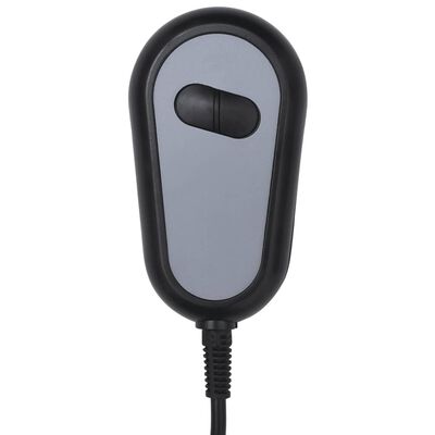 vidaXL Fotoliu de masaj electric, negru, piele ecologică