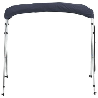 vidaXL Parasolar Bimini 4 arcuri pereți laterali, 243x(200-213)x137 cm