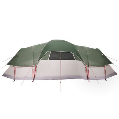 vidaXL Cort de camping cupolă pentru 1 persoană, verde, impermeabil