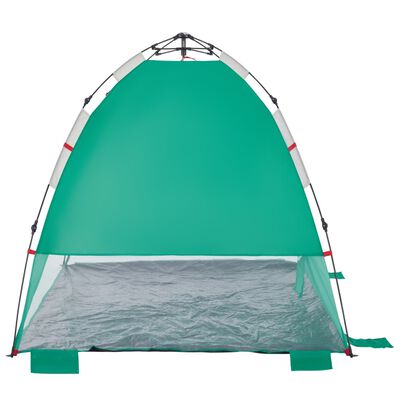 vidaXL Cort camping 2 persoane verde marin impermeabil setare rapidă