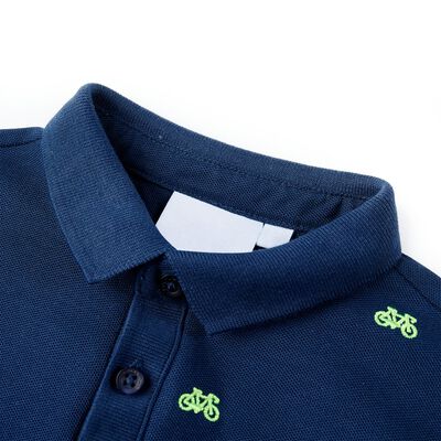 Tricou polo pentru copii, bleumarin, 128