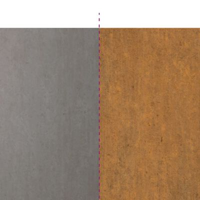 vidaXL Borduri de gazon 50 buc. 10x103 cm oțel Corten flexibil