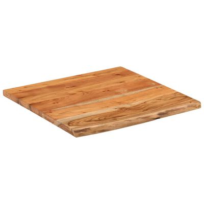 vidaXL Raft perete 40x40x2,5 cm pătrat lemn masiv acacia margine vie