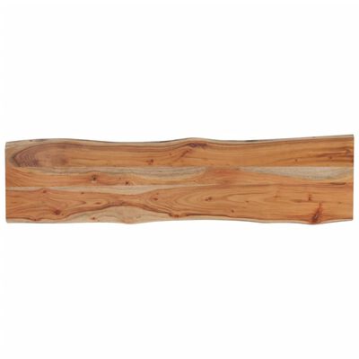 vidaXL Blat masă 180x40x2,5 cm dreptunghiular lemn acacia margine vie