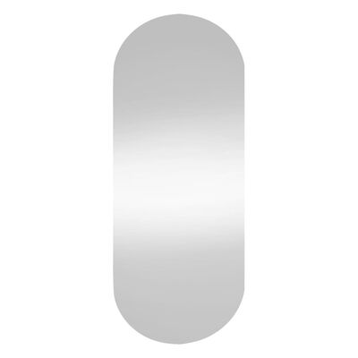 vidaXL Oglindă de perete, 35x80 cm, oval, sticlă