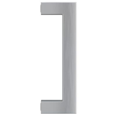 vidaXL Mânere de dulap, 10 buc., argintiu, 96 mm, oțel inoxidabil