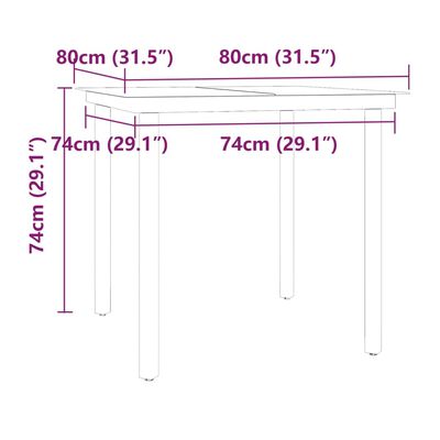 vidaXL Set mobilier de grădină cu perne, 3 piese, negru