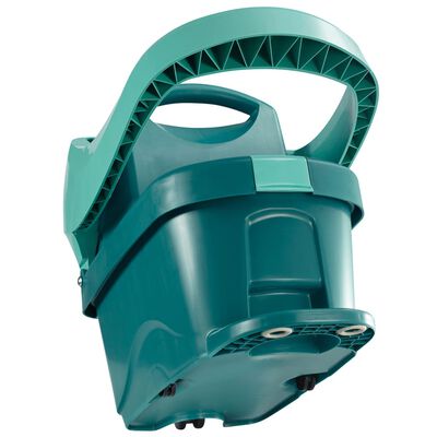 Leifheit Set mop pentru pardoseală Profi cu cărucior, XL, verde, 55096