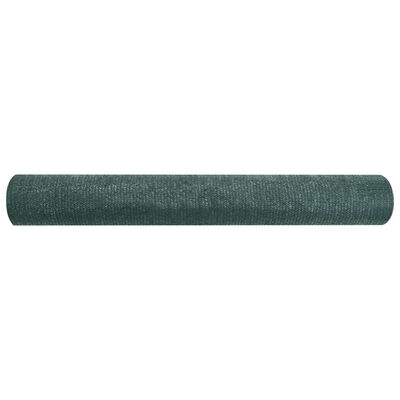 vidaXL Plasă pentru intimitate, verde, 1x25 m, HDPE, 75 g/m²